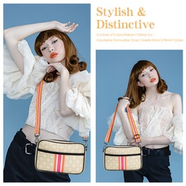 NIDOOT Neoprene Crossbody Bags For Women,Summer Messenger Cross Body Bag Purses for Women 2025 Medium Size,Neoprene Tote Bag Camera Bag Purse (Flower Pattern)