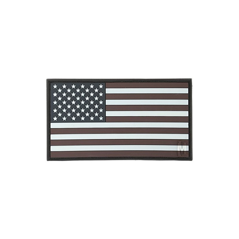 Maxpedition Gear Large USA Flag Patch, Glow, 3.25 x 1.75-Inch