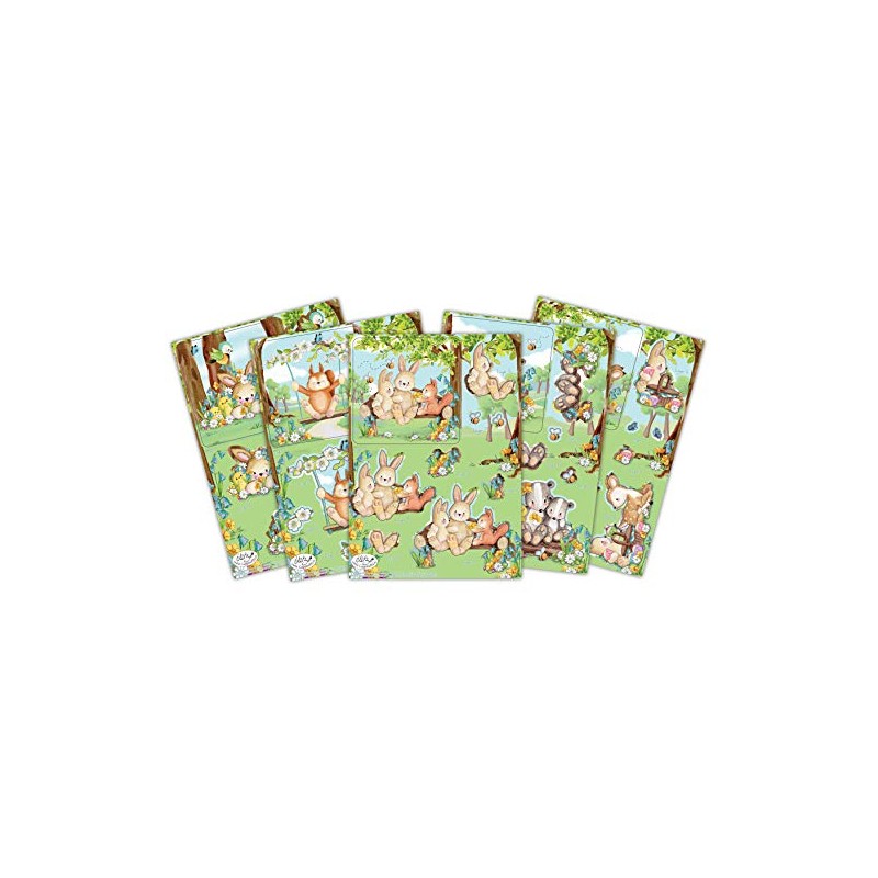 Bluebells and Buttercups - 3D Decoupage