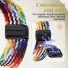 Quickfit 22mm Magnetic Braided Watch Bands Compatible with Garmin Fenix