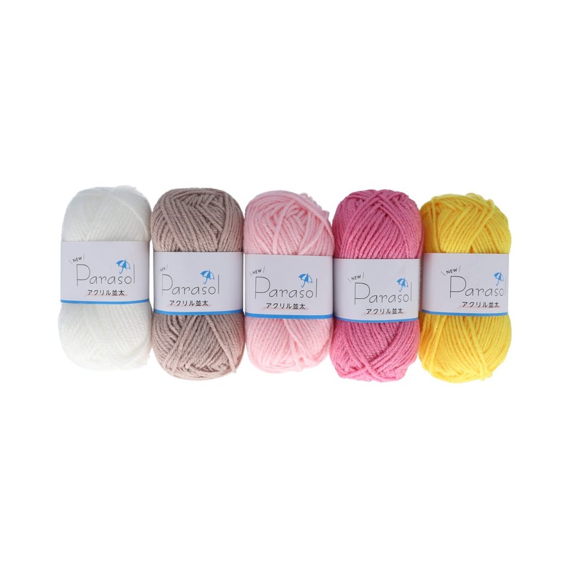 Yokota 6900 Wool Parasol, Acrylic, Medium Size, Solid Color, 5