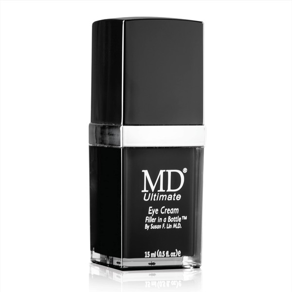 MD Ultimate Eye Cream – Under Eye Cream for Reduced Dark Circles, Puffiness, Wrinkles, Bags & Anti-Aging – Enriched with Collagen, Peptides, Shea Butter for Firmness, Lifting & Moisturization