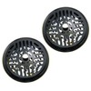 E-outstanding 2PCS Black Mosquito Incense Box Sandalwood Holders Mosquito Coil