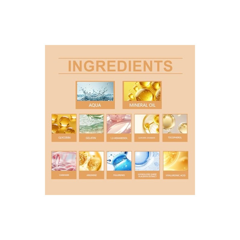 Cápsulas de Sérum Facial Rejuvenecedor, 30 Uds