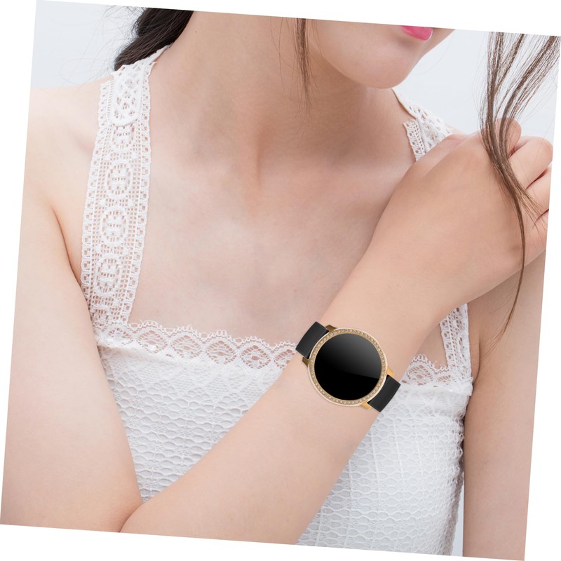 BIUDECO Durable Rhinestone Watch Shell Protective Case Drop Resistance 44mm
