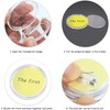 Acrylic Button Badge, 20pc Clear Badge Making Kit, 44mm