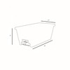 The HC Companies 24 Inch Wide Heavy Duty Plastic Deck