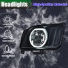 G-PLUS LED DRL Headlights, Compatible with 2005-2009 Ford Mustang (Not