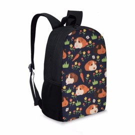 xixirimido Cute Guinea Pig Backpack for Kids Girls School Shoulder Bag Casual Rucksack Daypack Book Bag