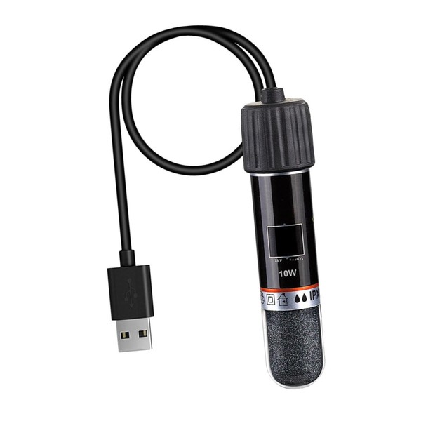 BESPORTBLE Mini USB Aquarium Heater Constant Temperature Control for Small