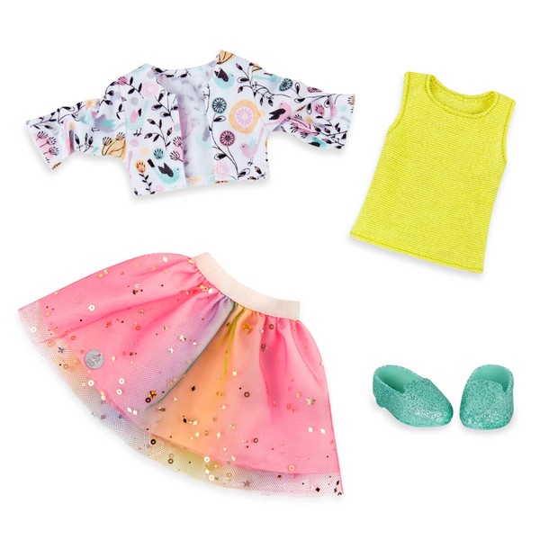 Glitter Girls Shimmer Glimmer Floral Fashion Doll Clothes & Accessories