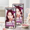 Mise-en-sc?ne New Hello Bubble 5BR Deep Bordeaux Rose x2 Self-Hair