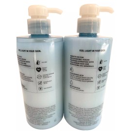 Victoria's Secret Pink Water Refreshing Body Lotion Hyaluronic Acid 2 PC Set NEW