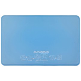 Anpanman 052194 Universal Design Baby Lunch Mat, 14.2 inches (36 cm), Children's Tableware, Blue