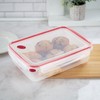 Sterilite 4 Pack Food Storage Container, Ultra-Seal Airtight Snapware with