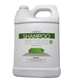 1 Gallon Genuine Kirby Allergen Shampoo (UnScented). Use with all model Kirby Vacuum Cleaner Shampooer Systems.