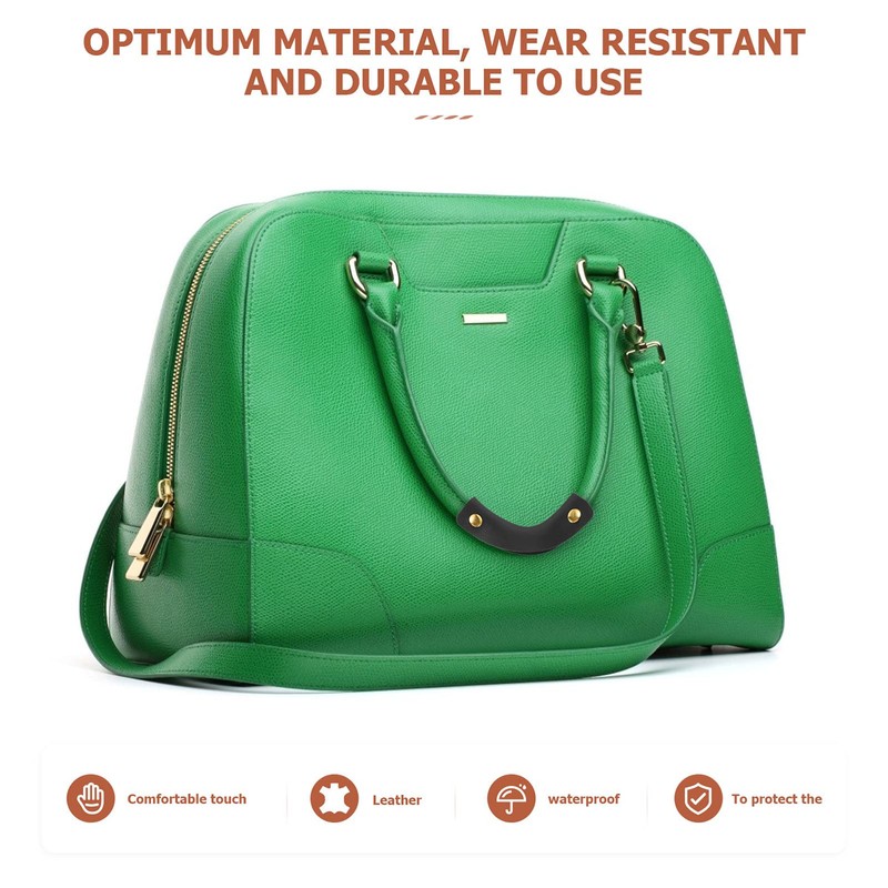 Lurrose 2pcs Handbag Handles PU Leather Cover Handbag Handle Protector