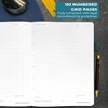 Clever Fox Engineering Notebook – Hardcover Grid Notebook with Numbered