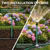 8 Pack 12 inch Sprinkler Extension Risers, 1/2" Stackable Riser