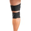 Mueller Adjustable Knee Support, Open Patella, Black, OSFM