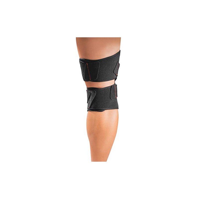 Mueller Adjustable Knee Support, Open Patella, Black, OSFM