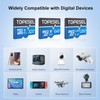 TOPESEL 64GB Micro SD Card 2 Pack Memory Cards UHS-I