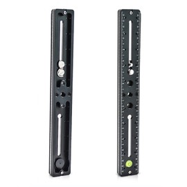 Hilandkom PU 300 Quick Release Plate 1/4 Tripod Thread Arca-Swiss Standard, Compatible with DSLR and Mirrorless Cameras, Suitable for Canon, Nikon, Sony, Non-Slip and Lightweight Design (PU 300)