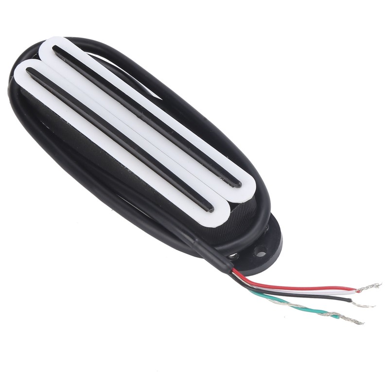 11K Dual Hot Rail Humbucker Pickup Ceramic Magnet ABS Electric