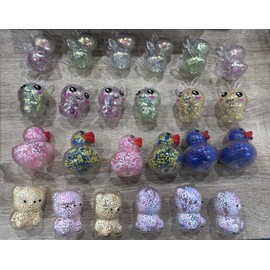 Valentines Cards for Kids Classroom-24 pcs Light Up Squeeze Toys