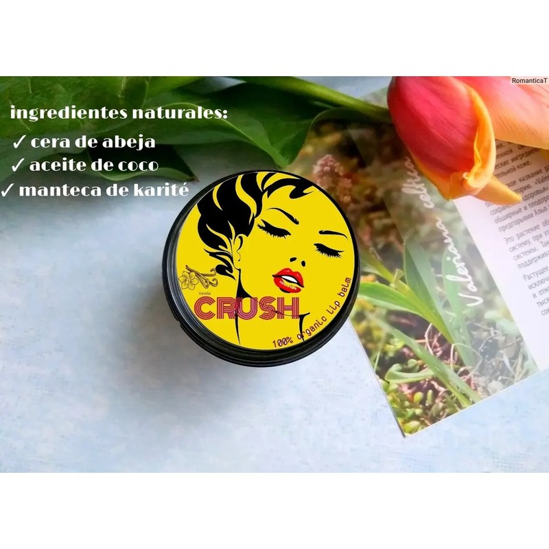Balsamo Labial Orgánico 20grm Lip Balm Ccalendula Miel 3pzs