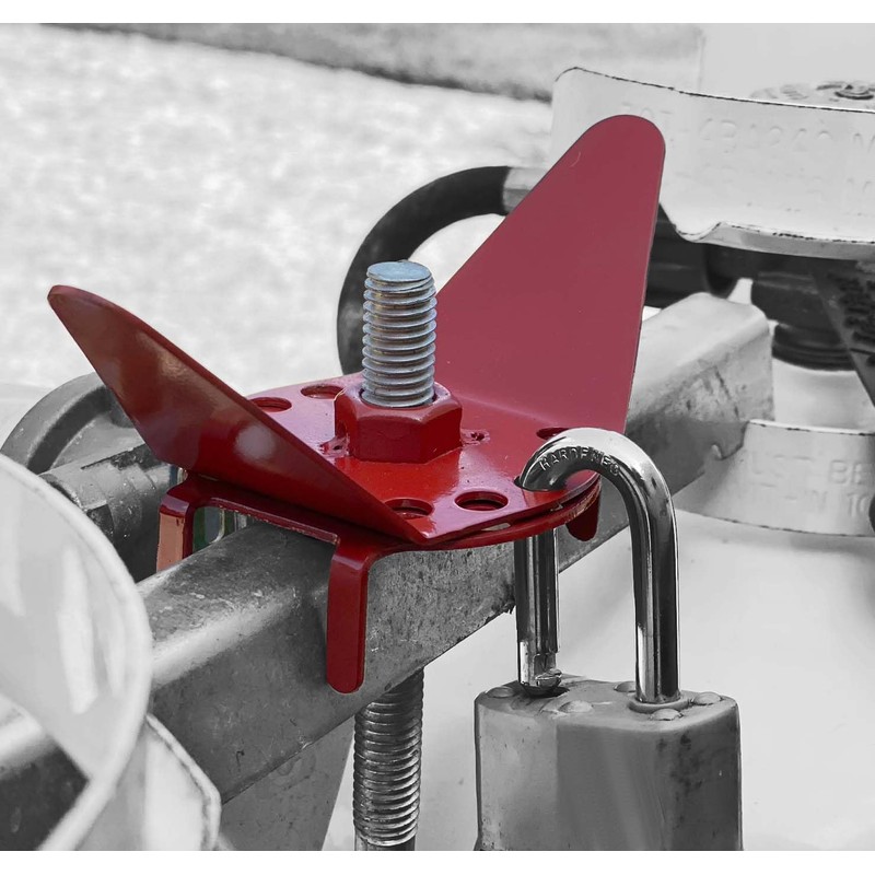 GR Innovations RV Propane Tank Locking Device | Dual Propane