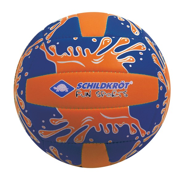 Schildkröt Funsports Mini Ballon de Beachvolley en Néoprène, Taille 2, Ø 15 cm, Surface Textile Antidérapante, Résistant à l'Eau Salée, Idéal Pour les Petites Mains d'Enfants, 970274.