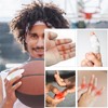 BTGOU 30pcs Bobs Thumb Bandage Finger Bandage Tubular White Cotton