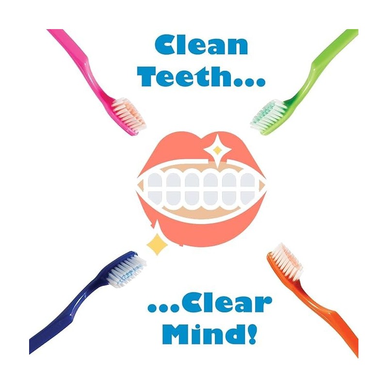 Plak Smacker Mintburst Prepasted Individually Wrapped Toothbrush (36 Toothbrushes)