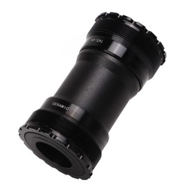 Luqeeg T47 Bottom Bracket, 24mm Bike Bottom Bracket with Ceramic Bearings, Ideal for Mountain Cycling Riding