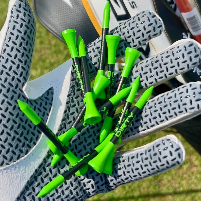 Dirty Birdie Golf | 80 x Bamboo Golf Tees -