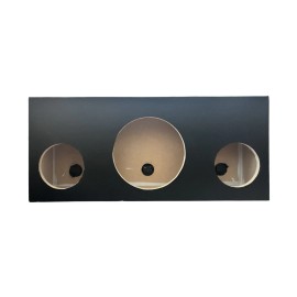 OMG 12” Single Sealed Custome Subwoofer Box Enclosure With 6x5 CarSpeakers Enclosure