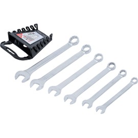 BGS 32100 set of combination ring spanners, sizes in inches, 3/8 inches to 11/16 inches, 6 pieces-