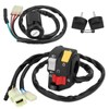 M MATI Handlebar & Key Switch for Honda TRX250EX 250EX