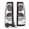 G-PLUS Tail Lights Brake Lamps w/Harness Compatible with 2003-2006 Chevy