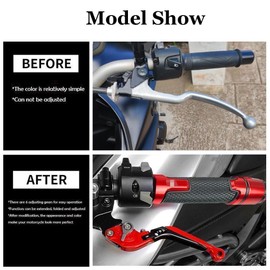 22mm 7/8" Motorcycle Handlebar Grips Ends Set for Ninja250 400 650R Z900 Z650 Z750 Z800 Z400 Z1000 ZX6R ZX10R ER6N -Red