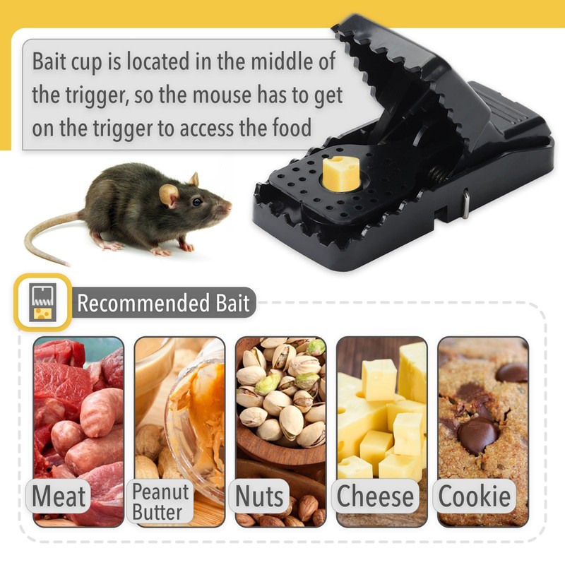 Mr. Pen- Mouse Traps, 3 Pack, Mice Trap, Mice Traps
