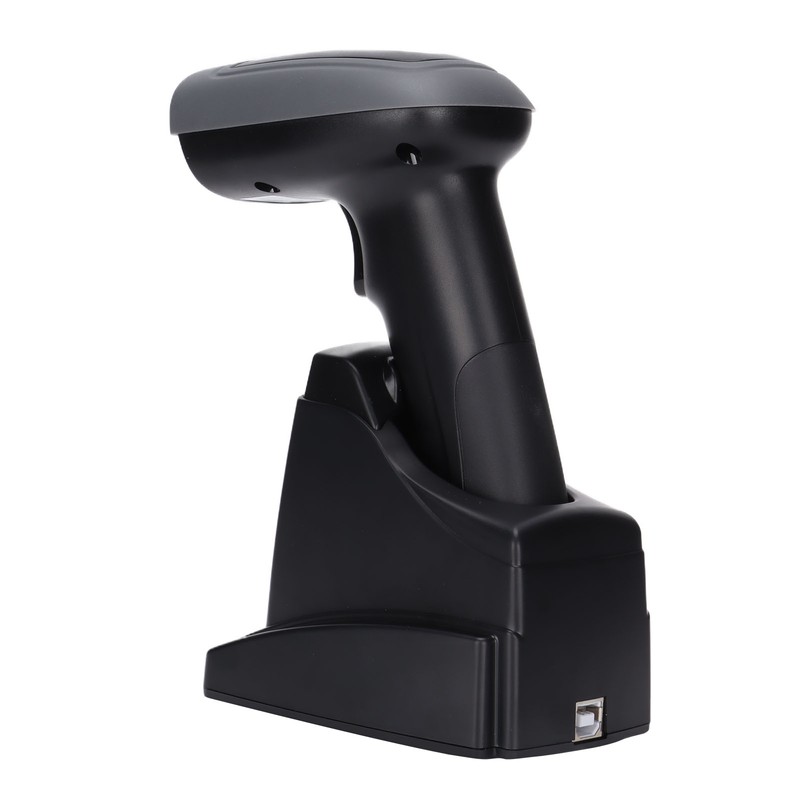 Barcode Scanner 2.4G USB2.0 Ergonomic Stable Accurate Plug and Play