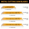 GRENPRO 34 Pcs Reciprocating Saw Blade Set with Organizer Pouch,