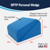 OPTP Personal Wedge - Foam Positioning Block for Post Surgery,