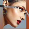Nanshy Angled Detailer Eye Brow Eyeliner Brush. Vegan, soft synthetic,
