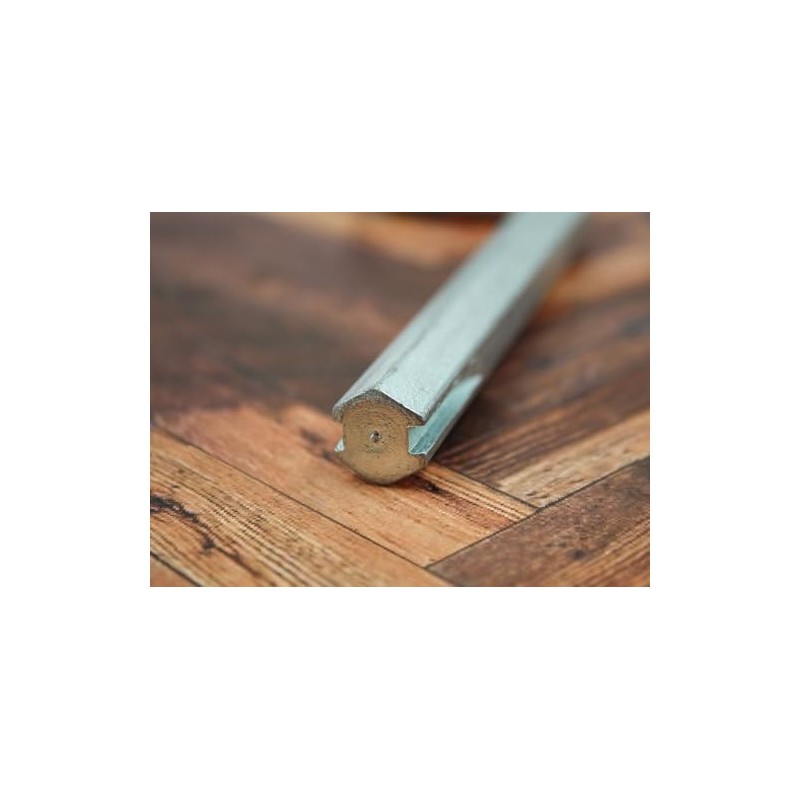 Faithfull FAISPRAD Alloy Steel, Zinc Radiator Spanner L-Shaped 10mm Square