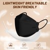 KN95 Face Mask Disposable Adults - 100 Pack Adjustable 5
