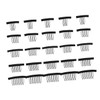 Baluue 25pcs Wig Accessories Set Steel Fork Clips for Wig