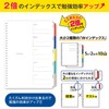 Maruman F310-04 Loose Leaf Binder, B5, Session, 26 Holes, Yellow